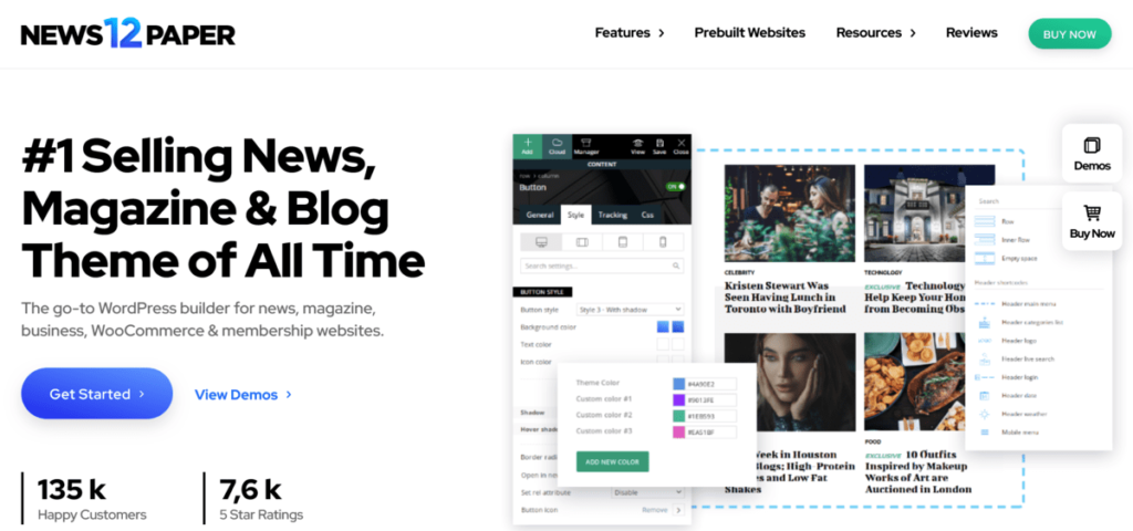 Newspaper WordPress Magazine Theme