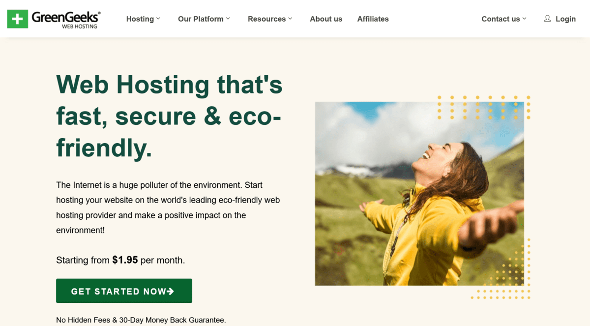 Get Started with GreenGeeks Web Hosting