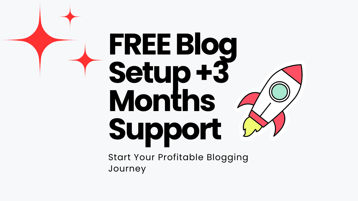 Free Blog Setup Support