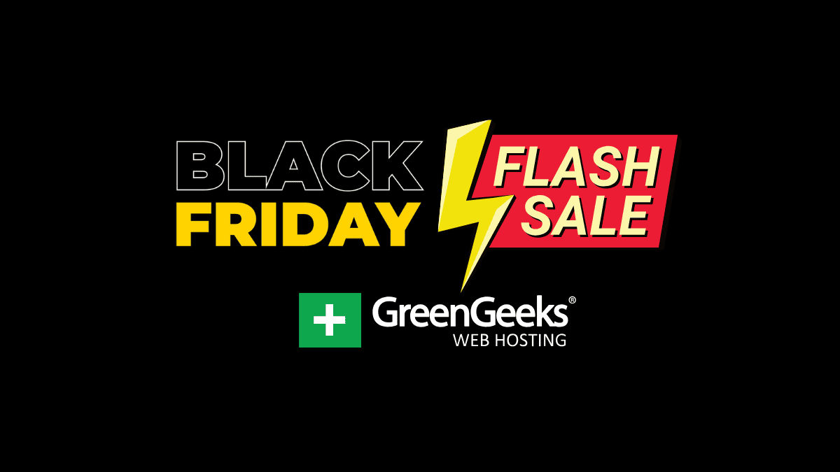 GreenGeeks Black Friday Deals