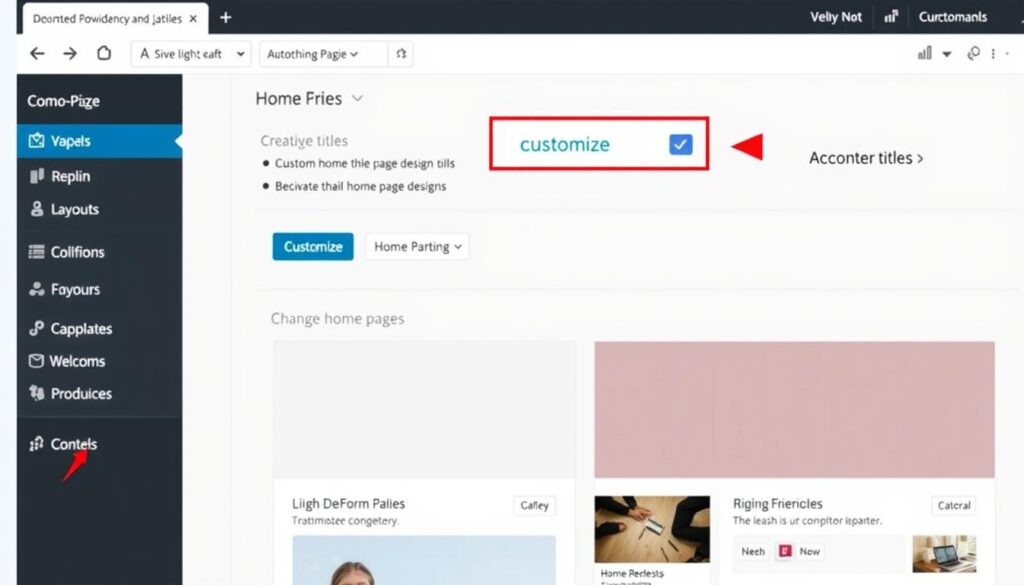 how to change your custom home page in wordpress