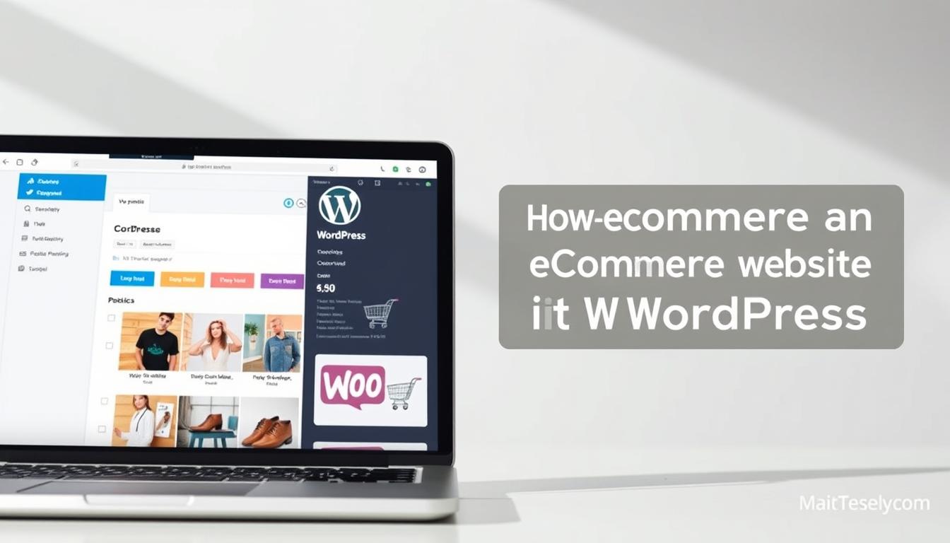 How to create an ecommerce website with wordpress