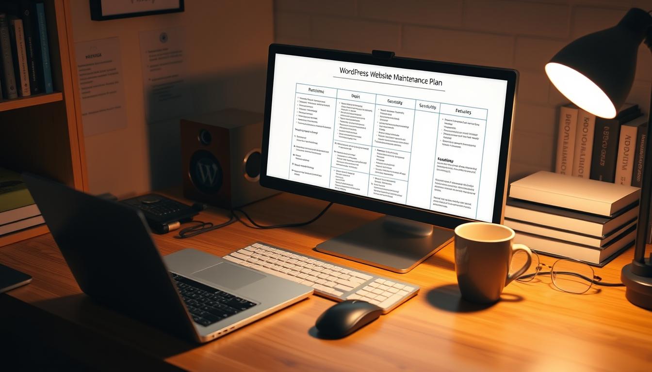 wordpress website maintenance plan